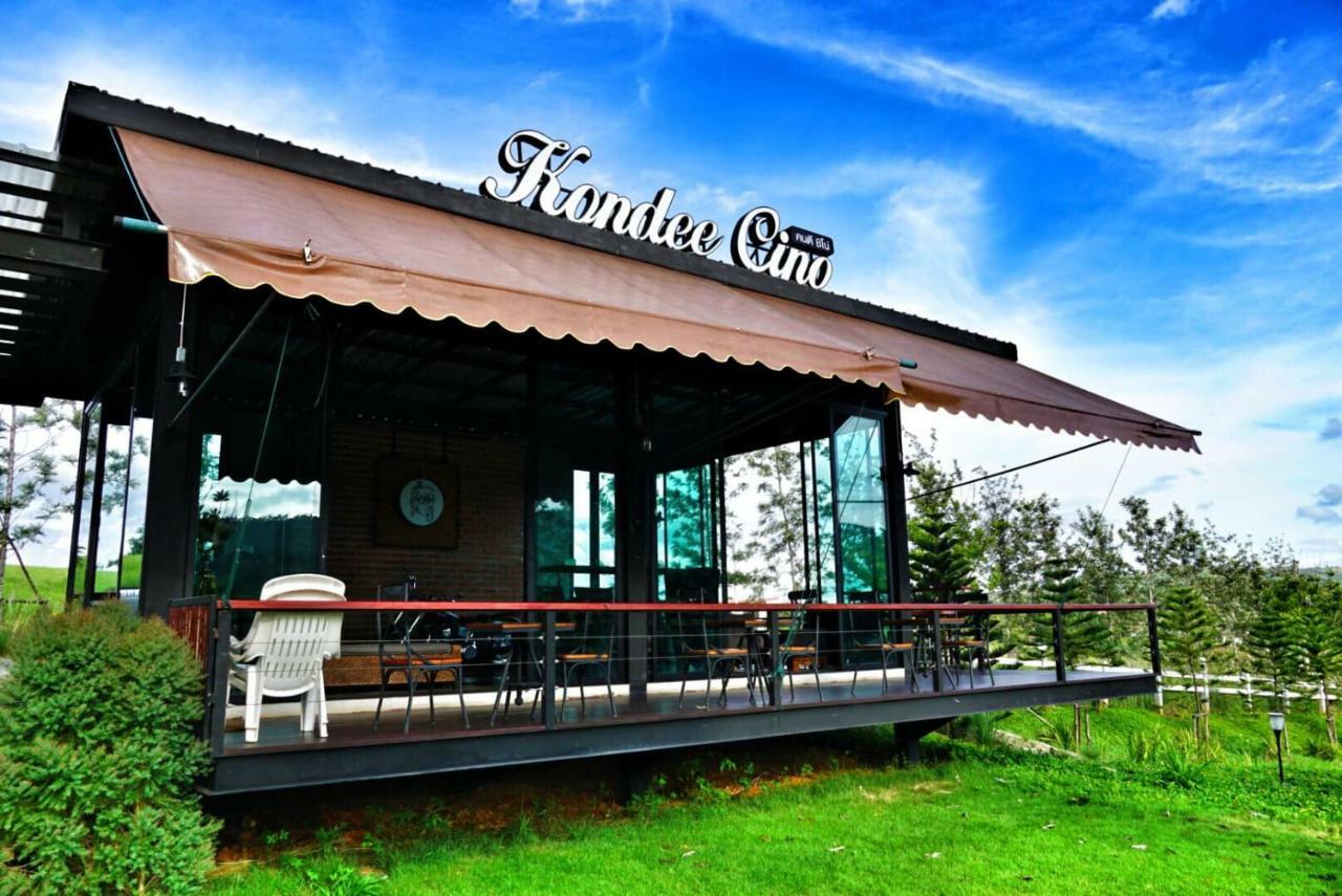 Kondee Cino Cafe & Glamping Hotel Khao Kho Bagian luar foto
